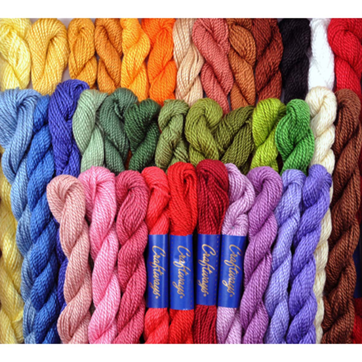 Craftways  1000yd Perle Cotton Assortment Floss