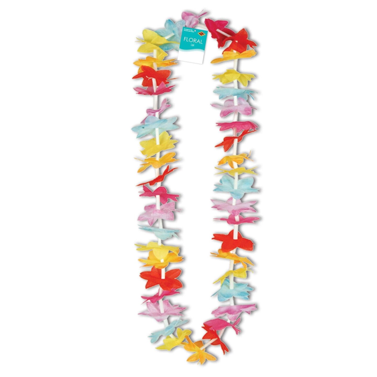 50 Pack Beistle Luau Party Floral Lei