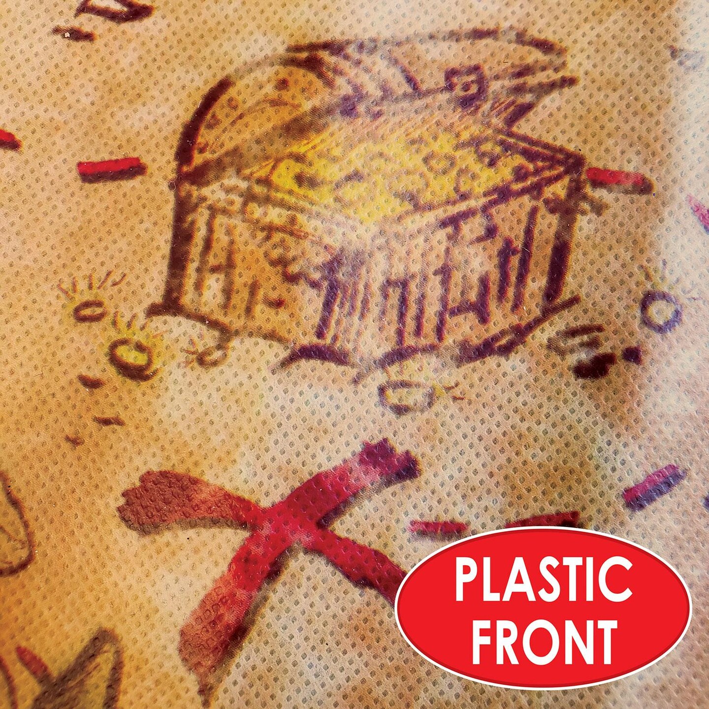 12 Pack Beistle Plastic Treasure Party Map