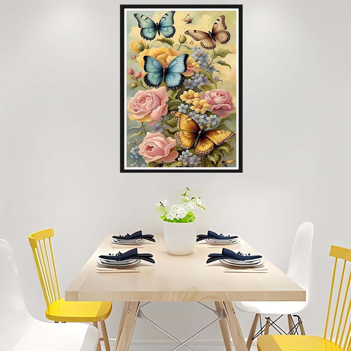 Rose Flower Diamond Art Painting Kits for Adults