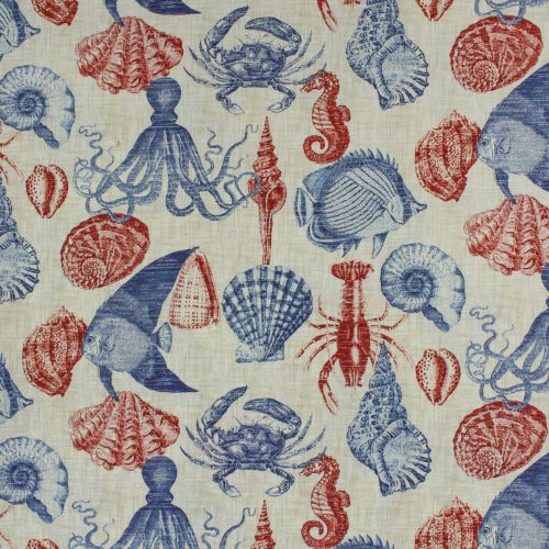 MARINE BLUE - END OF SUMMER SALE - OUTDOOR/INDOOR FABRIC - 1 Yd 65% off ; 2 Yds and More 75% off - Continuous Piece Size Between 2-7yds