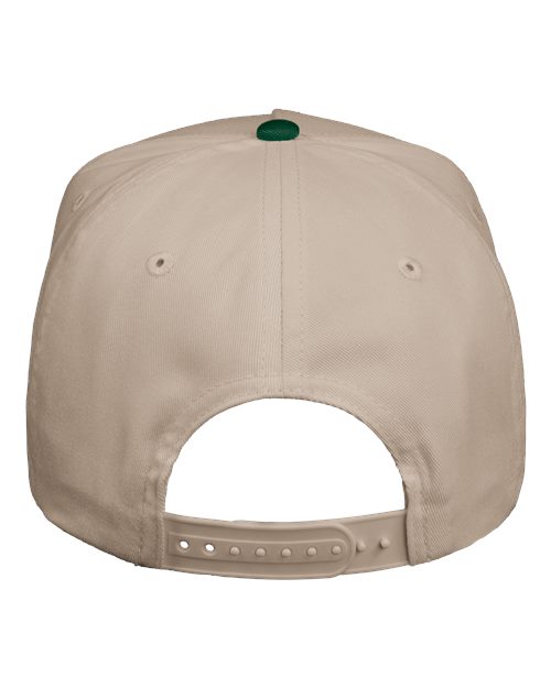 Valucap&#xAE; Five Panel Twill Cap Classic Comfortable Fit