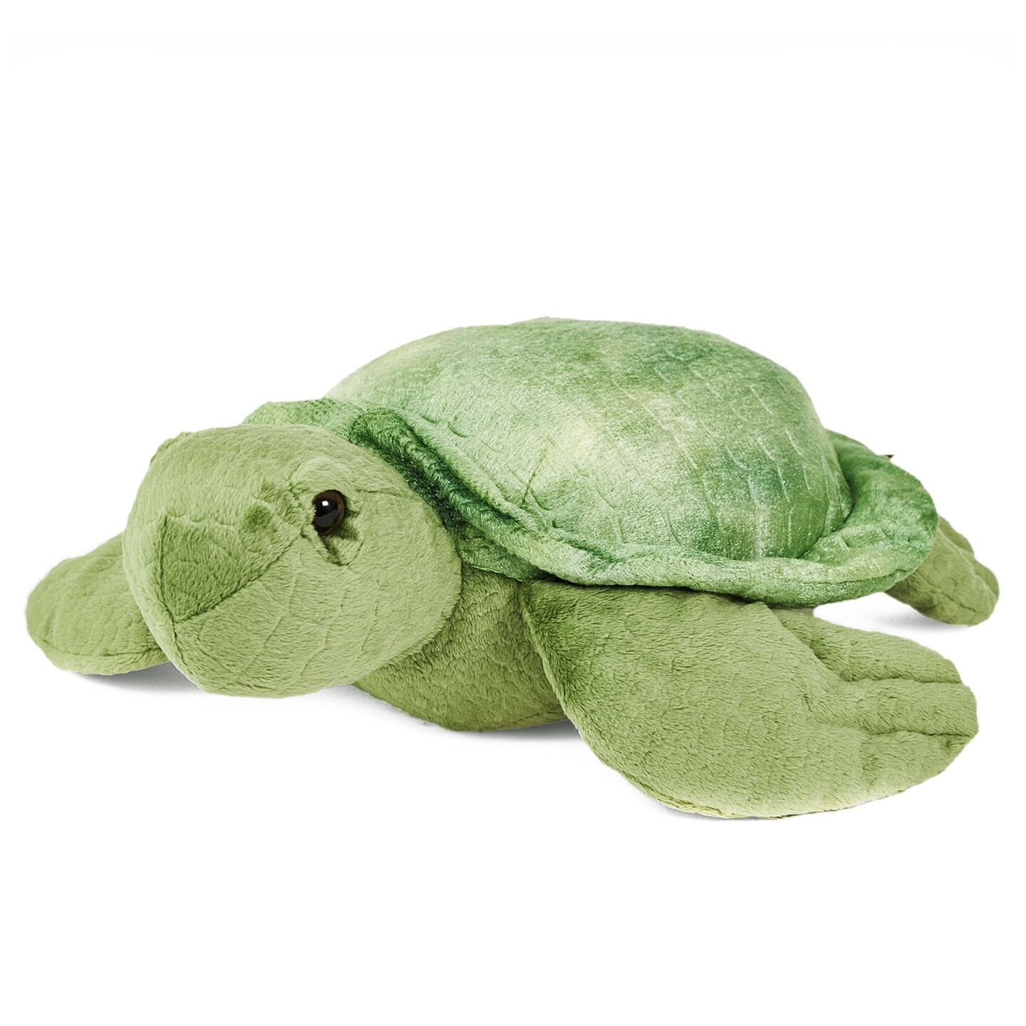 Bearington Shelton Plush Sea Turtle Stuffed Animal, 12 Inches