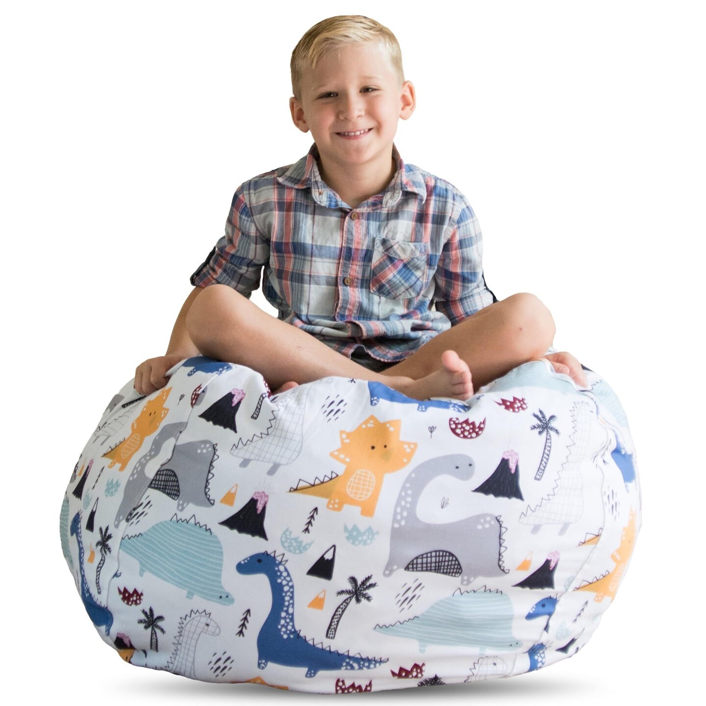 Creative QT Stuff 'n Sit Large 33'' Bean Bag Storage Cover for