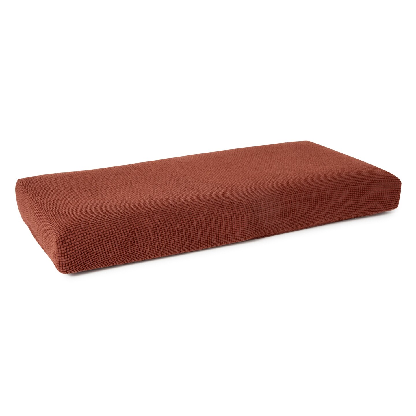 Large Stretch Couch Cushion, Replacement Slipcover for Couches, Sectionals, Armchairs, Patio Furniture, Campers, Chaise Lounge, Fits 59 to 70 Inch Cushions (Brown)