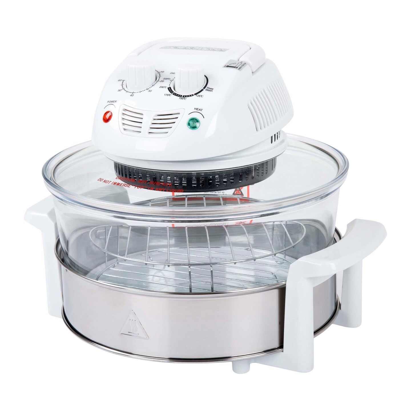 Classic Cuisine Glass Halogen Air Fryer
