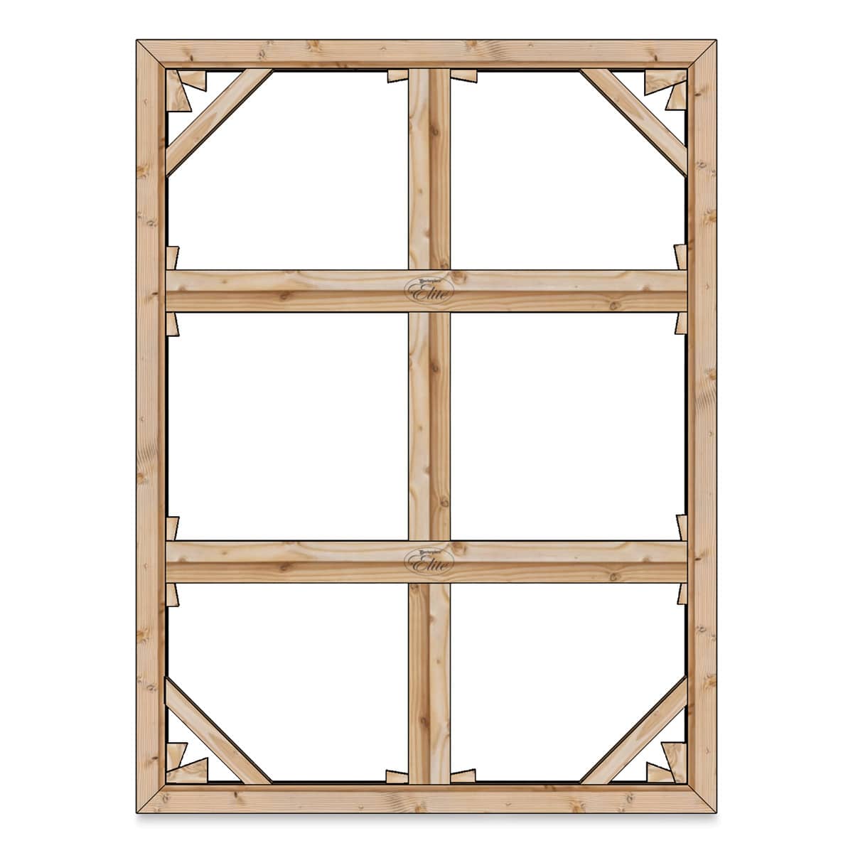 Masterpiece B2 Stretcher Kit with Braces - 40" x 80", With Brace