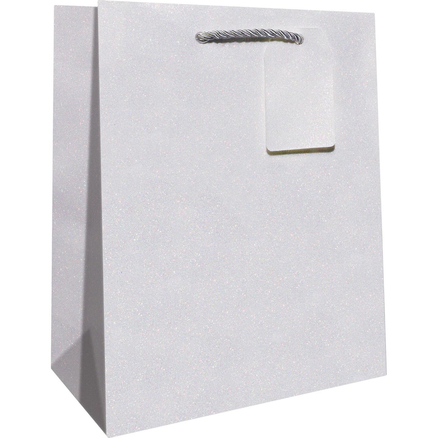 Pack/6: Iridescent Sparkle Gift Bag - 8 x 4 x 10&#x22;