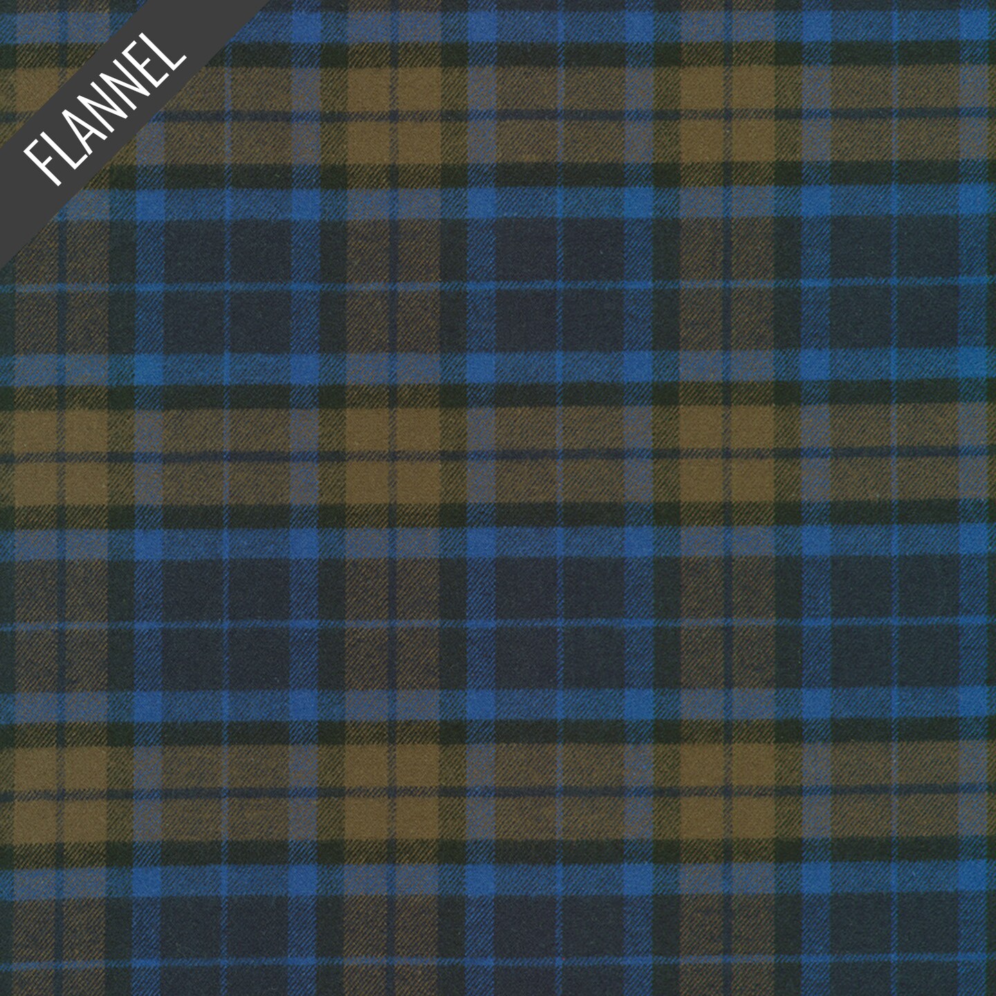 Niseko Twill Flannel Plaid in Ocean (sb-5755-31) | Niseko Twill Flannel Plaids | Robert Kaufman