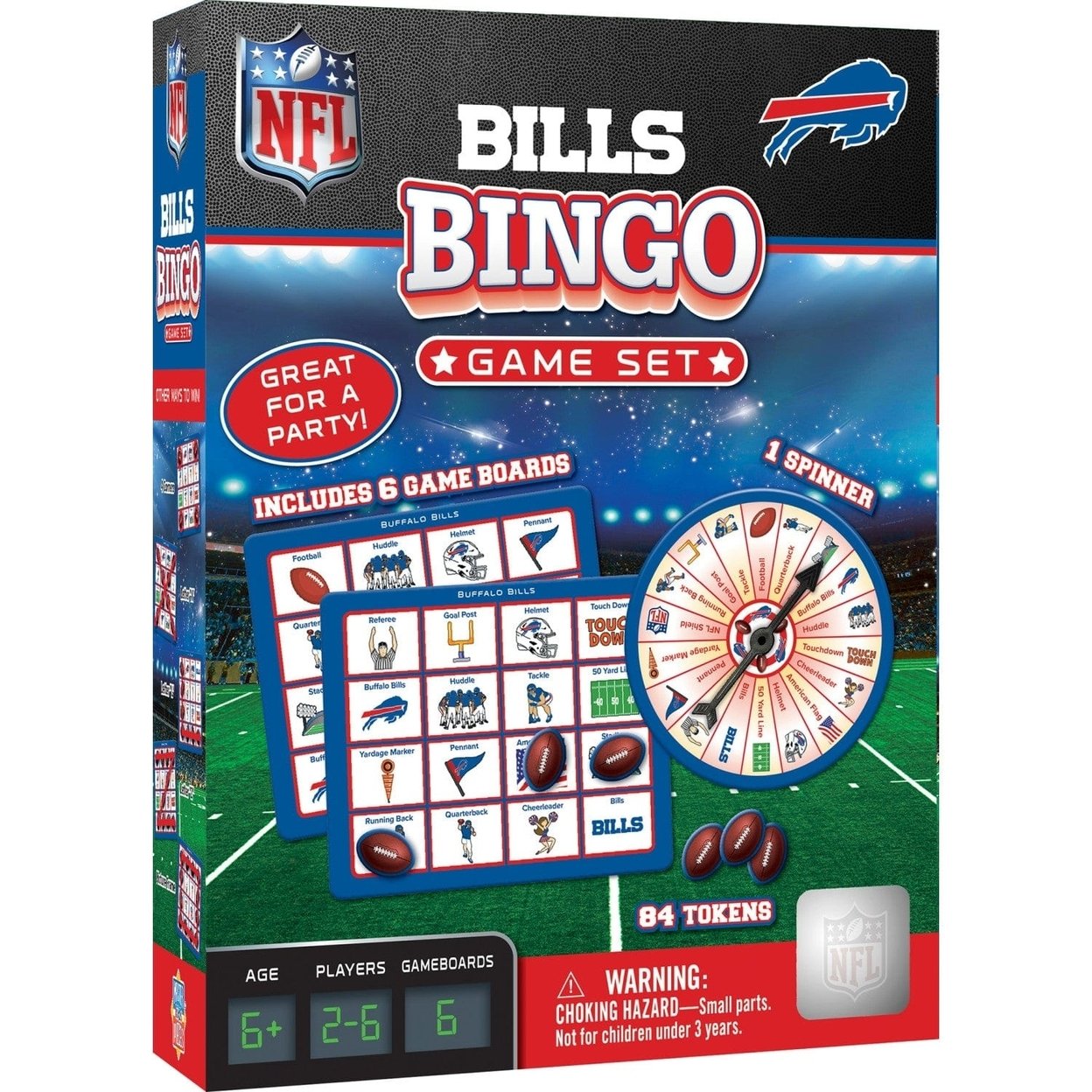 Buffalo Bills Bingo Game