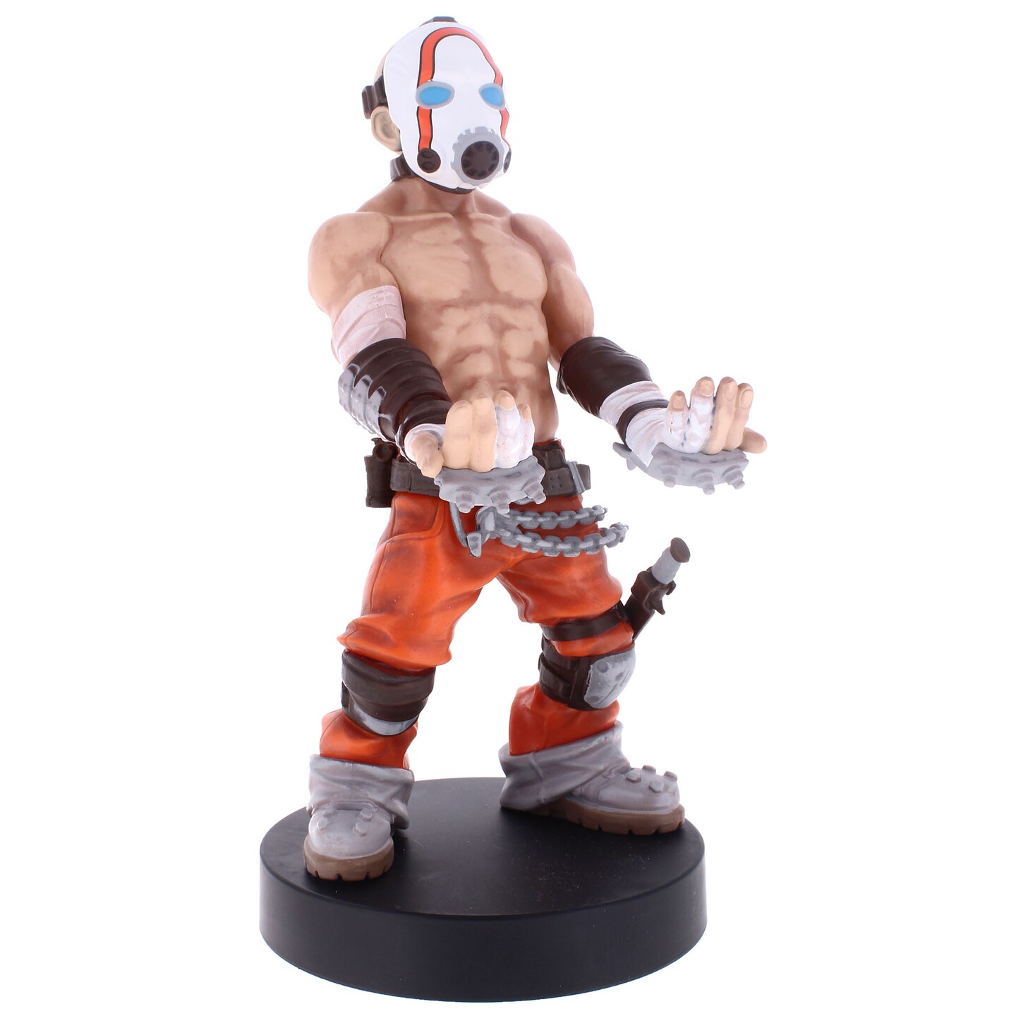 Exquisite Gaming: Borderlands 3: Psycho - Original Mobile Phone &#x26; Gaming Controller Holder, Device Stand, Cable Guys, Licensed Figure