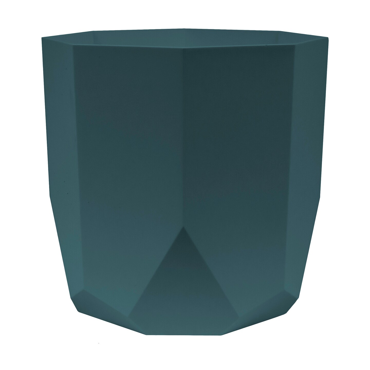 Tuxton Hexagon 10&#x22; Charleston Planter Made of Durable Resin, Indoor/Outdoor Use