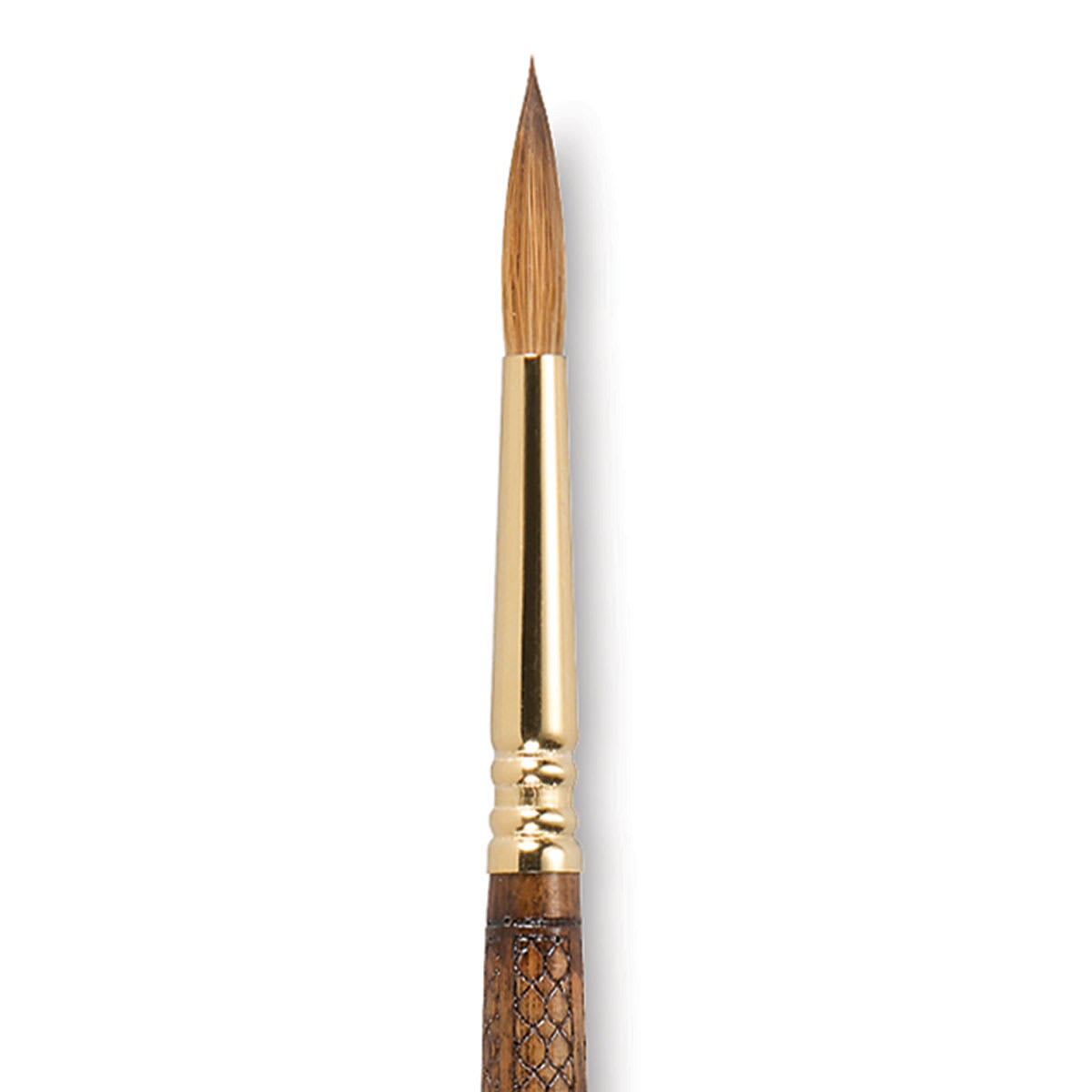 Escoda Reserva Kolinsky-Tajmyr Sable Brush - Pointed Round, Short Handle, Size 6