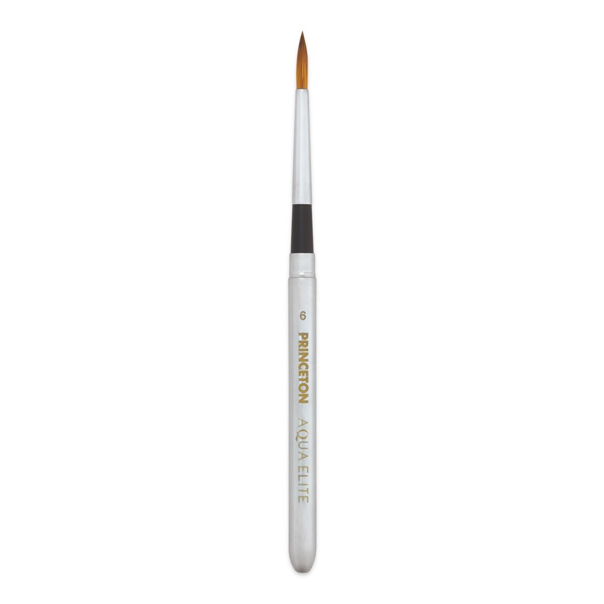 Princeton Aqua Elite Series 4850 Synthetic Brush - Travel Round, Size 6