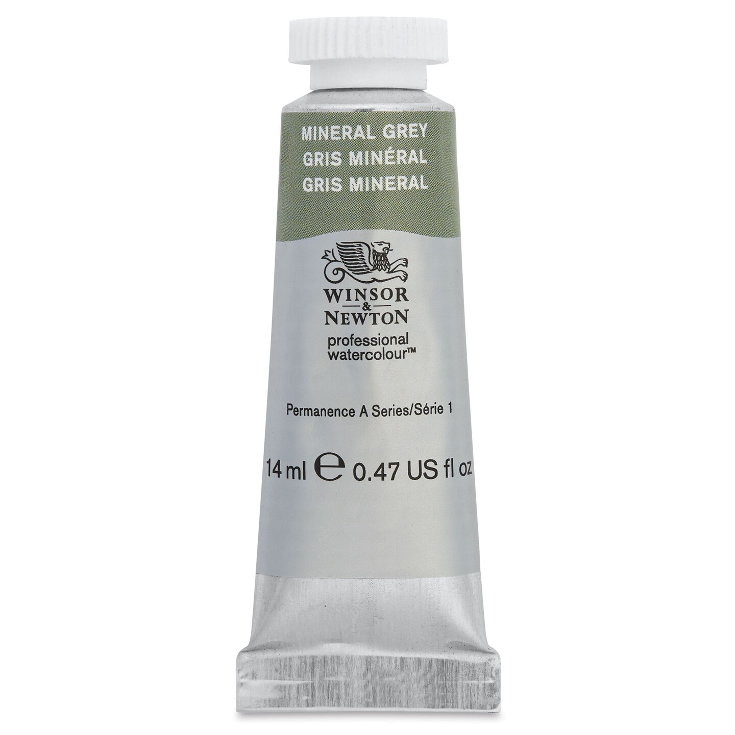 Winsor & Newton Professional Watercolor - Mineral Gray, 14 ml Tube