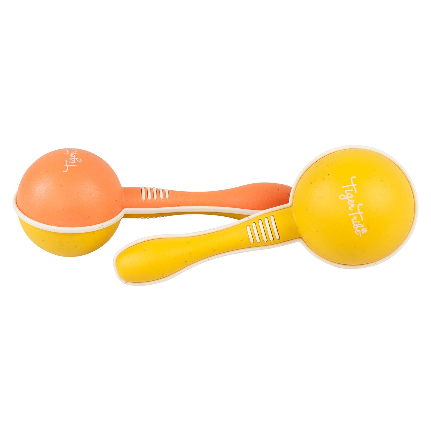 Tiger Tribe: Maracas - 2 Piece Musical Instruments, Safe Eco Bioplastic Material, Shake Play &#x26; Create Music, Babies &#x26; Toddlers Ages 1+