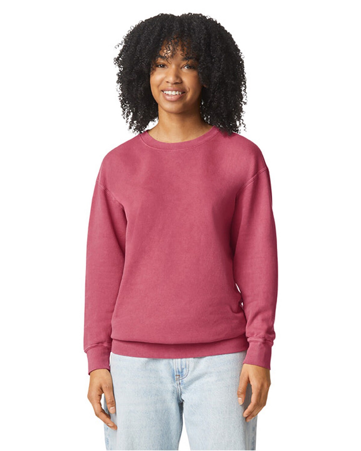 Comfort Colors® Unisex Garment-Dyed Lightweight Fleece Crewneck Sweatshirt
