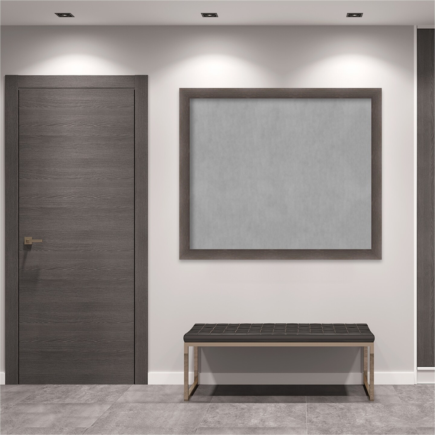 Hardwood Wood Framed Magnetic Board