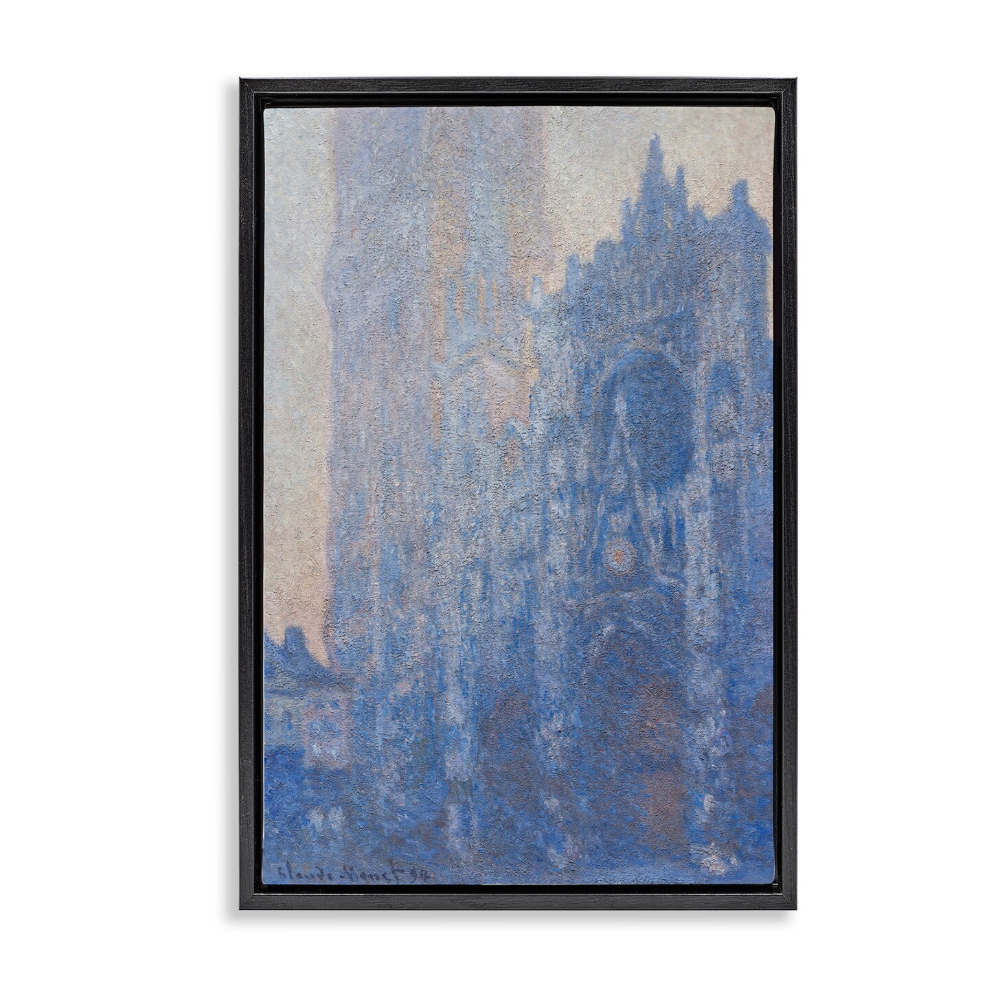 Stupell Industries Classic Cathedral Façade Framed Floater Canvas Wall Art Design by one1000paintings