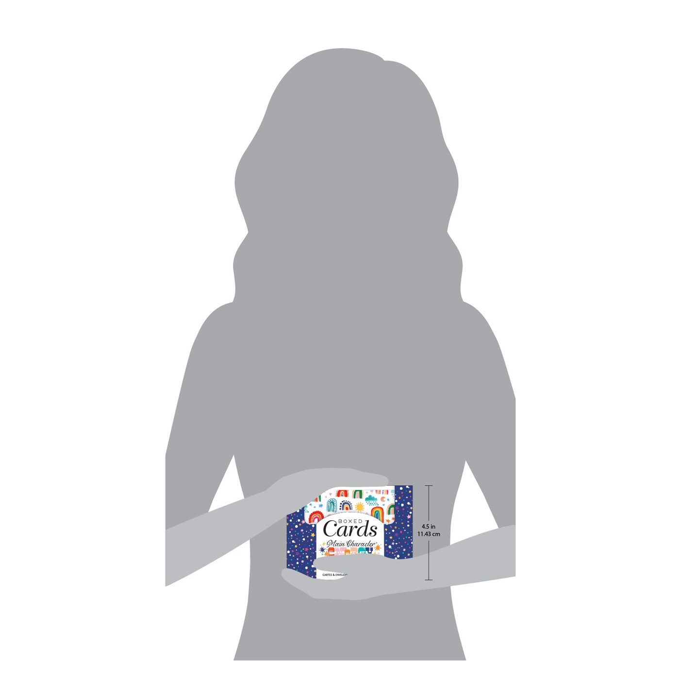 American Crafts A2 Cards W/Envelopes (4.375"X5.75") 40/Box-Maggie Holmes Forever Fields