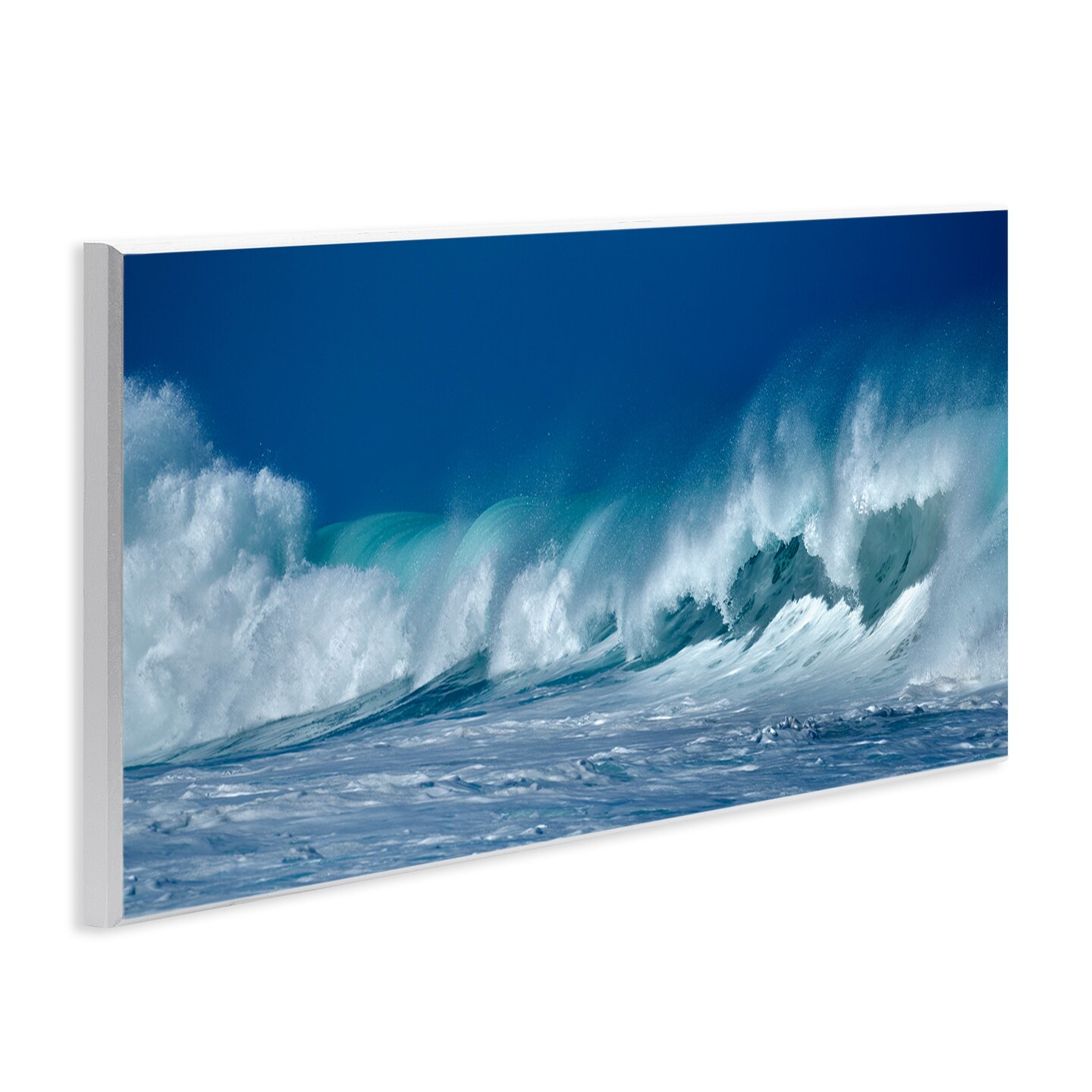Stupell Industries Panoramic Tsunami Wave Splashing Wall Plaque Art