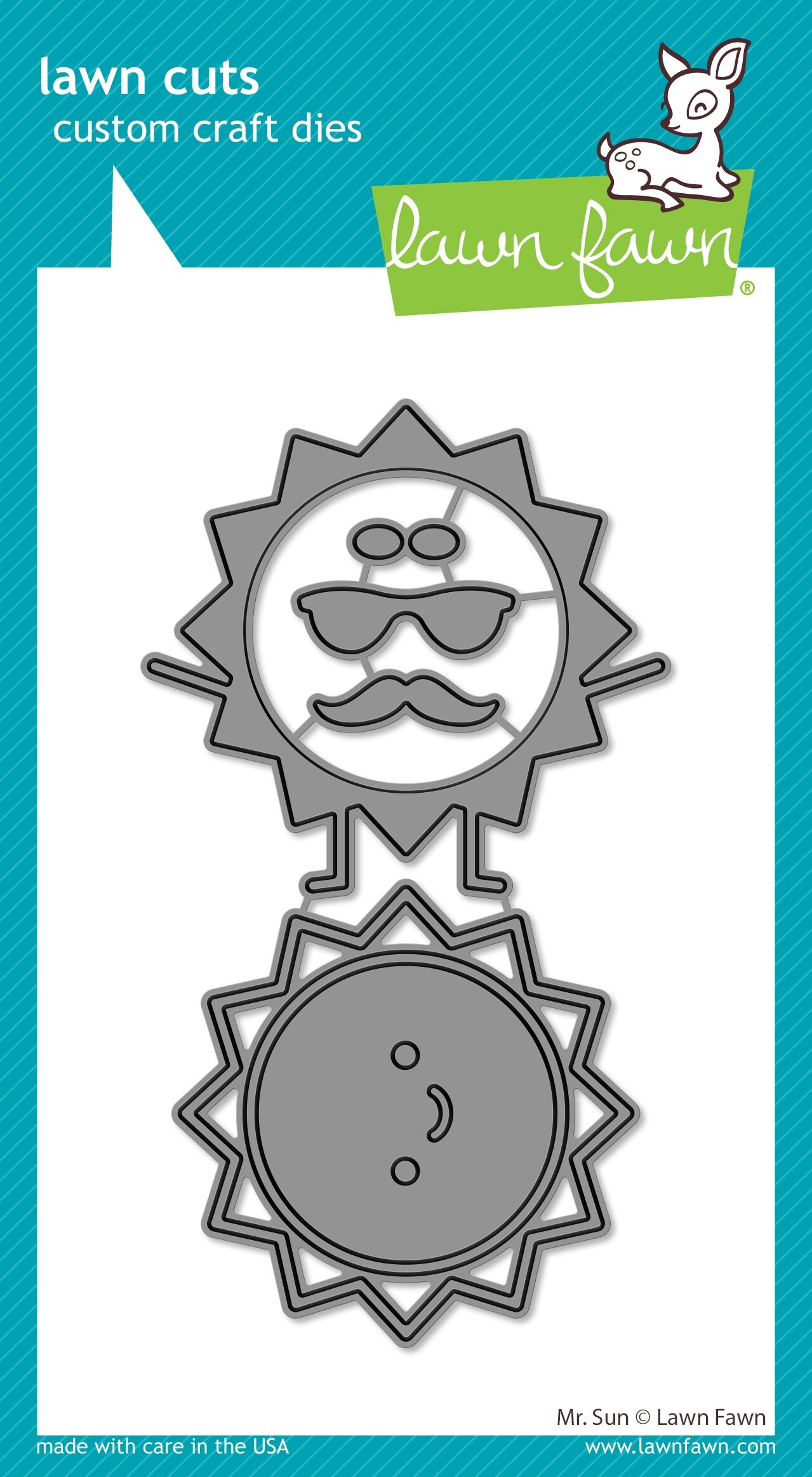 Lawn Cuts Custom Craft Die-Mr. Sun