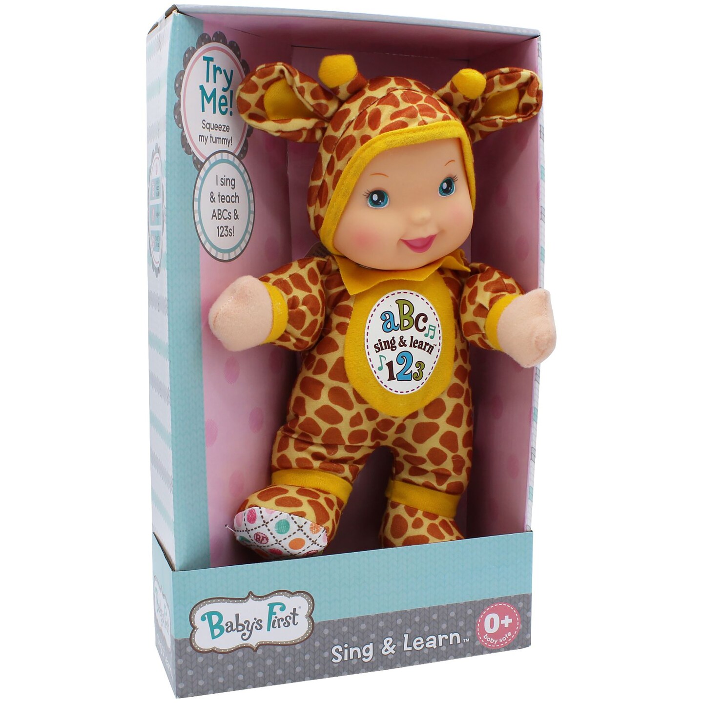 Baby&#x27;s First Sing &#x26; Learn Giraffe Toy Doll - All Ages