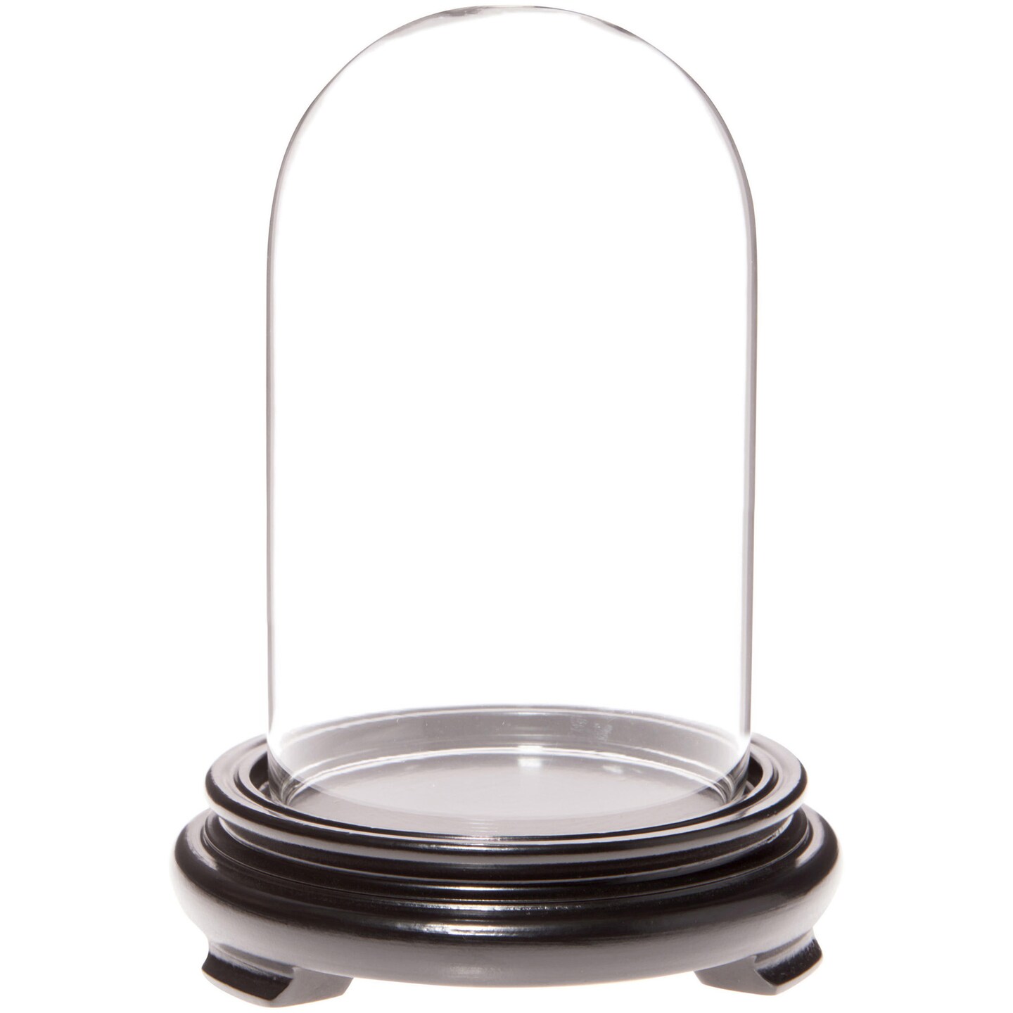 Plymor 3&#x22; x 5&#x22; Glass Display Dome Cloche