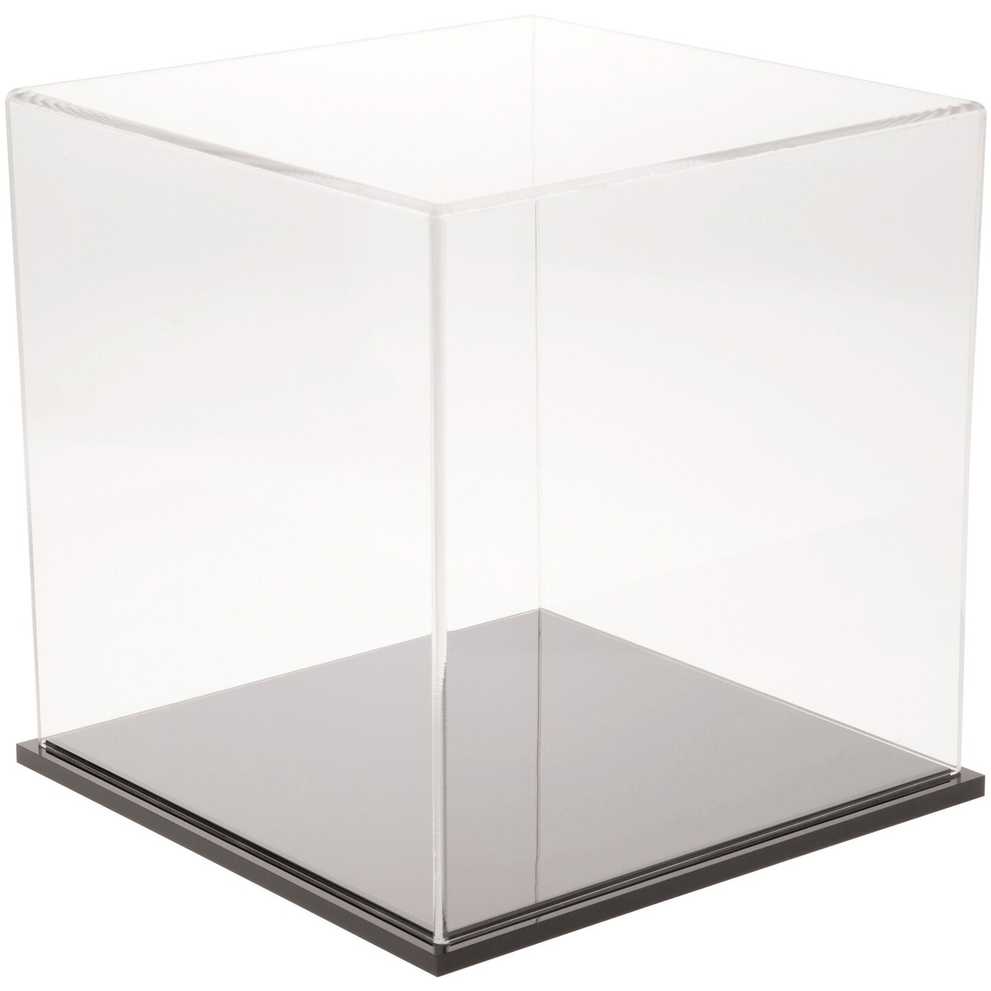 Plymor Clear Acrylic Display Case, 11&#x22; x 11&#x22; x 11&#x22;