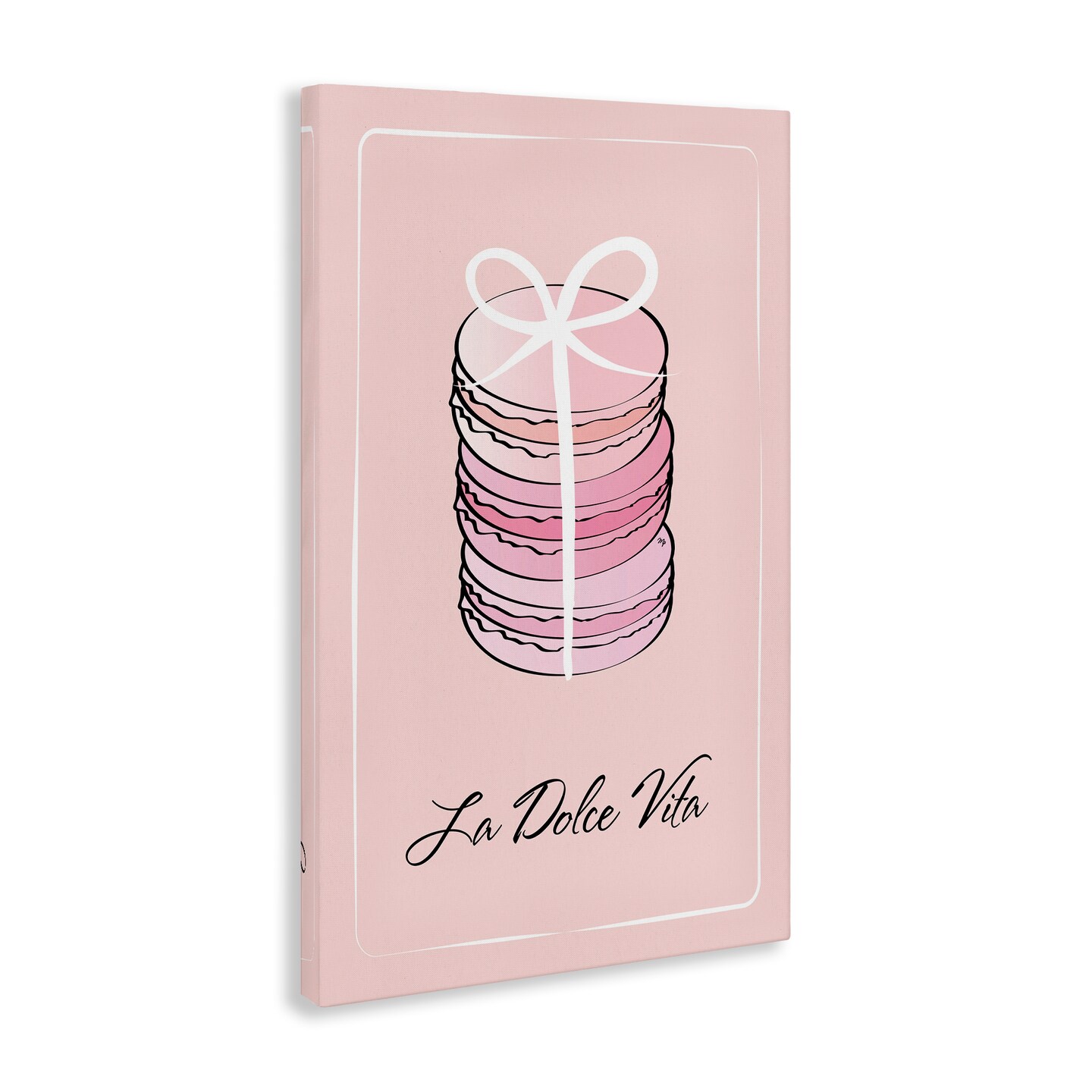 Stupell Industries Life Is Beautiful French Dessert Canvas Design by Martina Pavlova