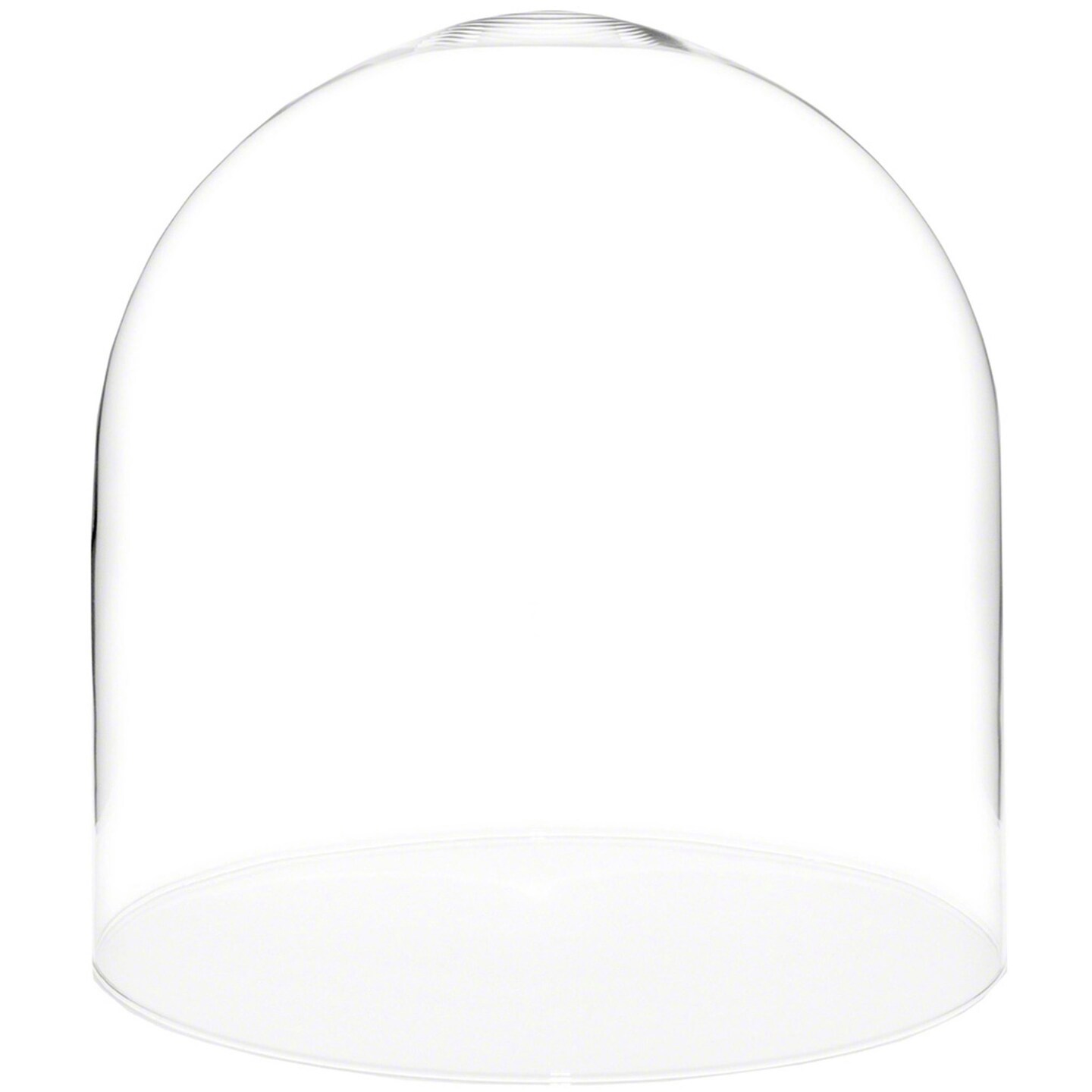 Plymor 9.75&#x22; x 10&#x22; Glass Display Dome Cloche