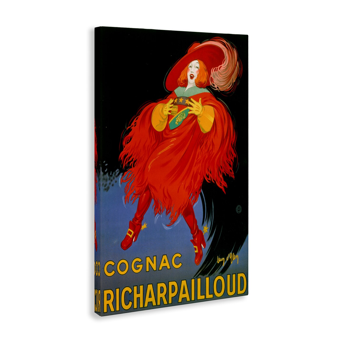 Stupell Industries Vintage Cognac Advertisement Canvas Design by Marcus Jules