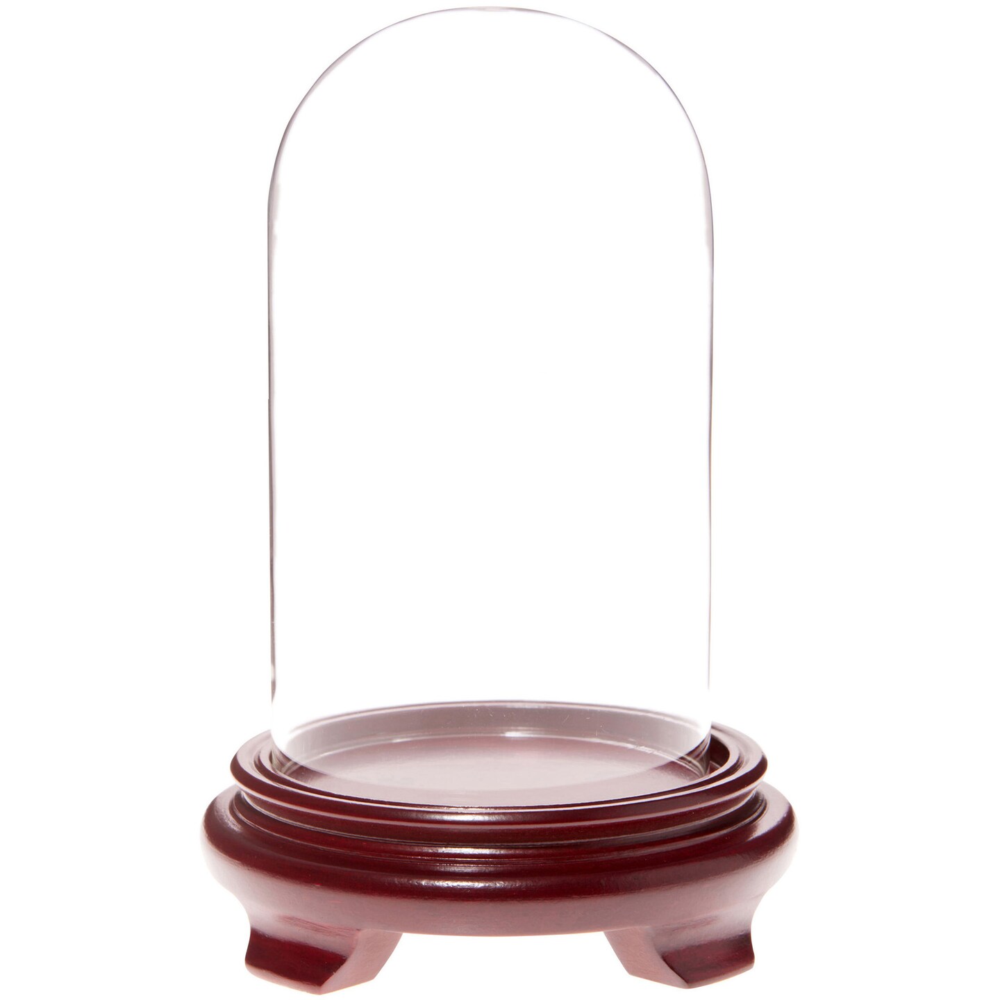 Plymor 4&#x22; x 7&#x22; Glass Display Dome Cloche