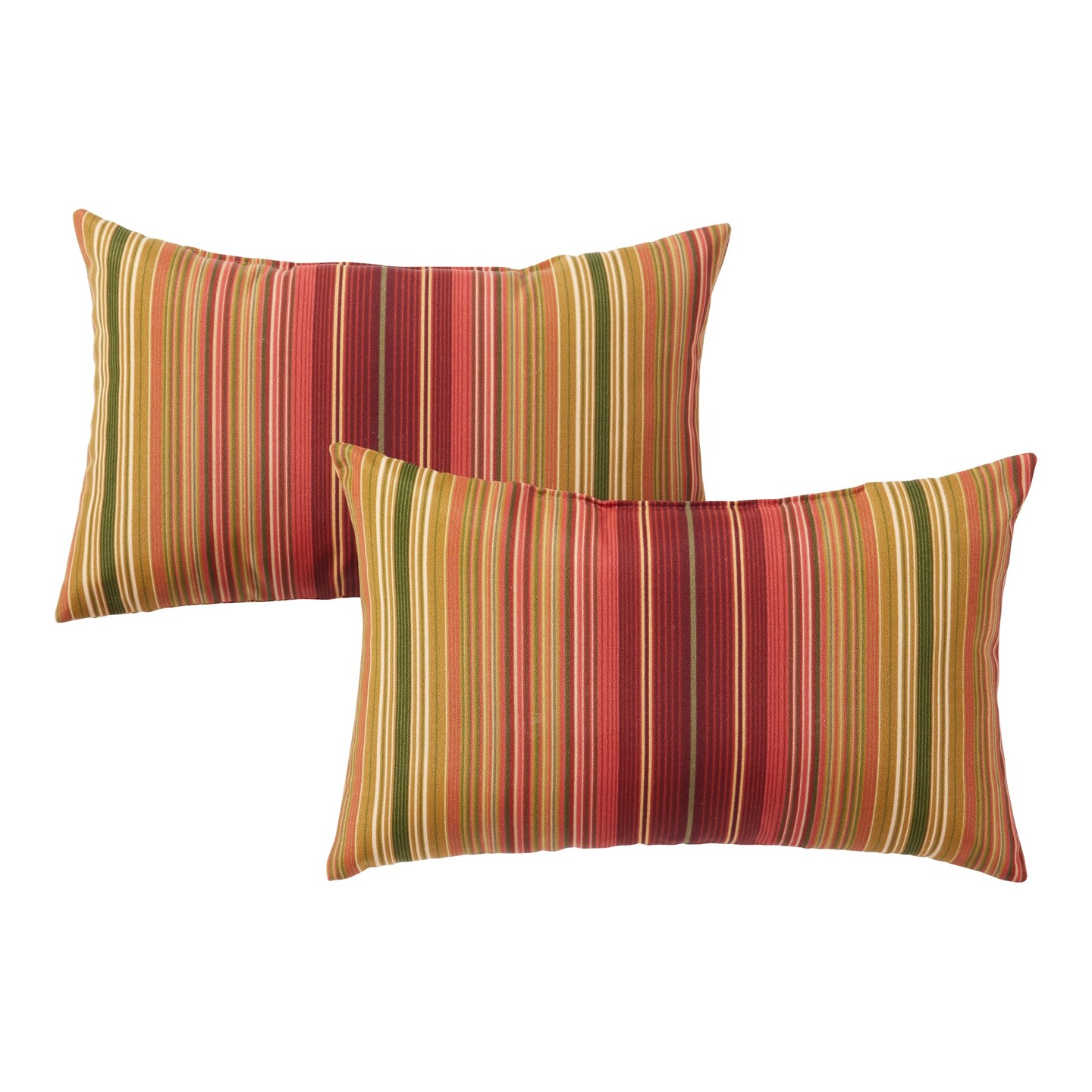 Outdoor 19 x 12 in. Rectangle Throw Pillow (2-Pack)