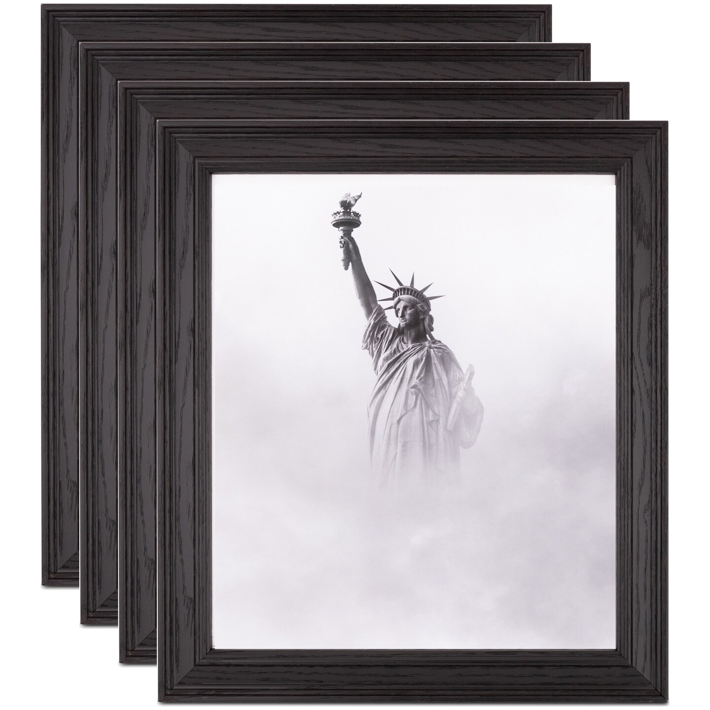 ArtToFrames 8x12 Inch Modern Picture Frame, Multi Pack, Comes with Regular Glass (WOMPack-14-8x12)