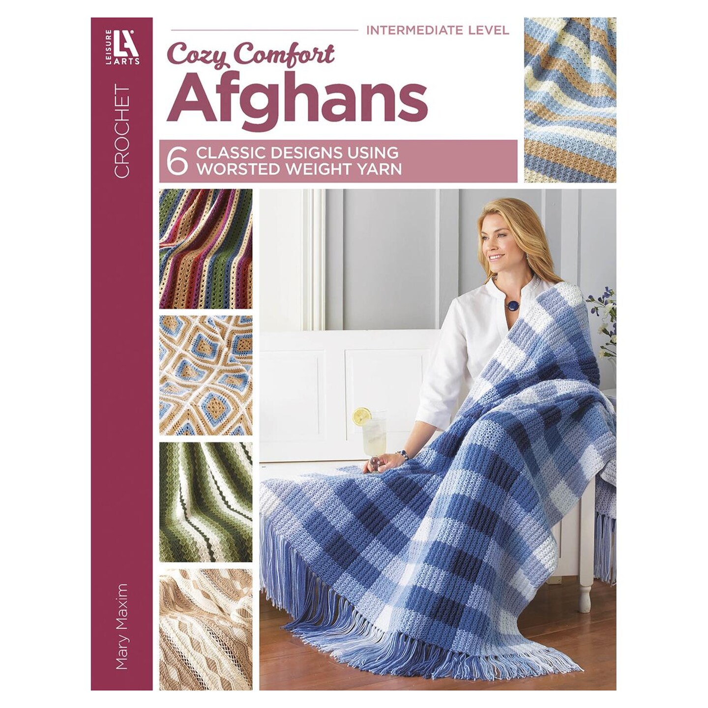 Leisure Arts Cozy Comfort Afghans Crochet Book, Crochet Book, Pattern Books, Books Patterns, Patterns, Stitch Patterns For Beginners