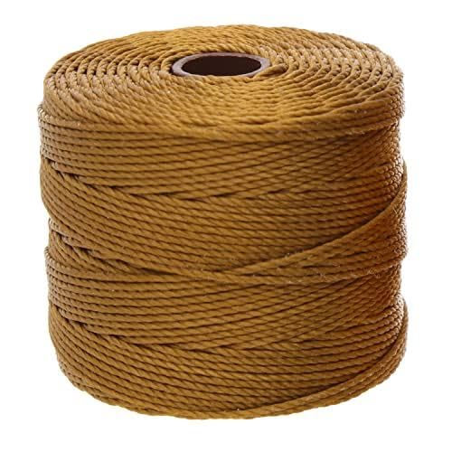 The Beadsmith S-Lon Bead Cord – .5 mm Twisted Nylon Cord for Stringing