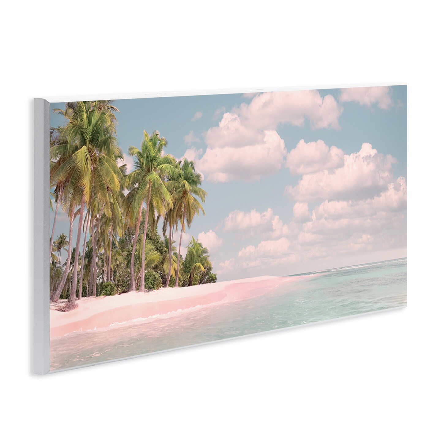 Stupell Industries Clear Water Tropical Beach Coast Wall Plaque Art