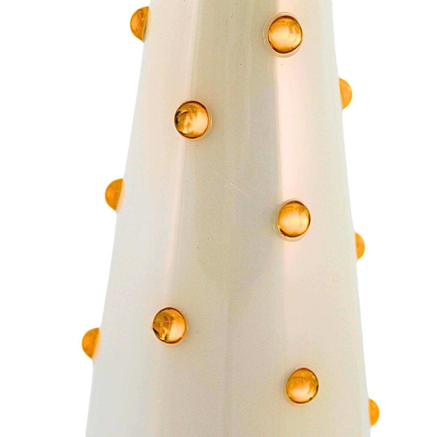 Cody Foster 19.25 In Decorated Dotted Trees Ivory Christmas Decorative Tree Set , Christmas Decor Holidays Centerpiece New Years