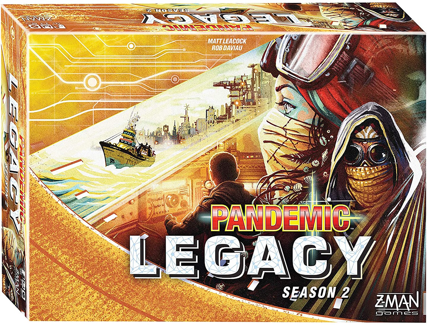 Pandemic: Legacy Season 2 Board Game (Yellow Ed)