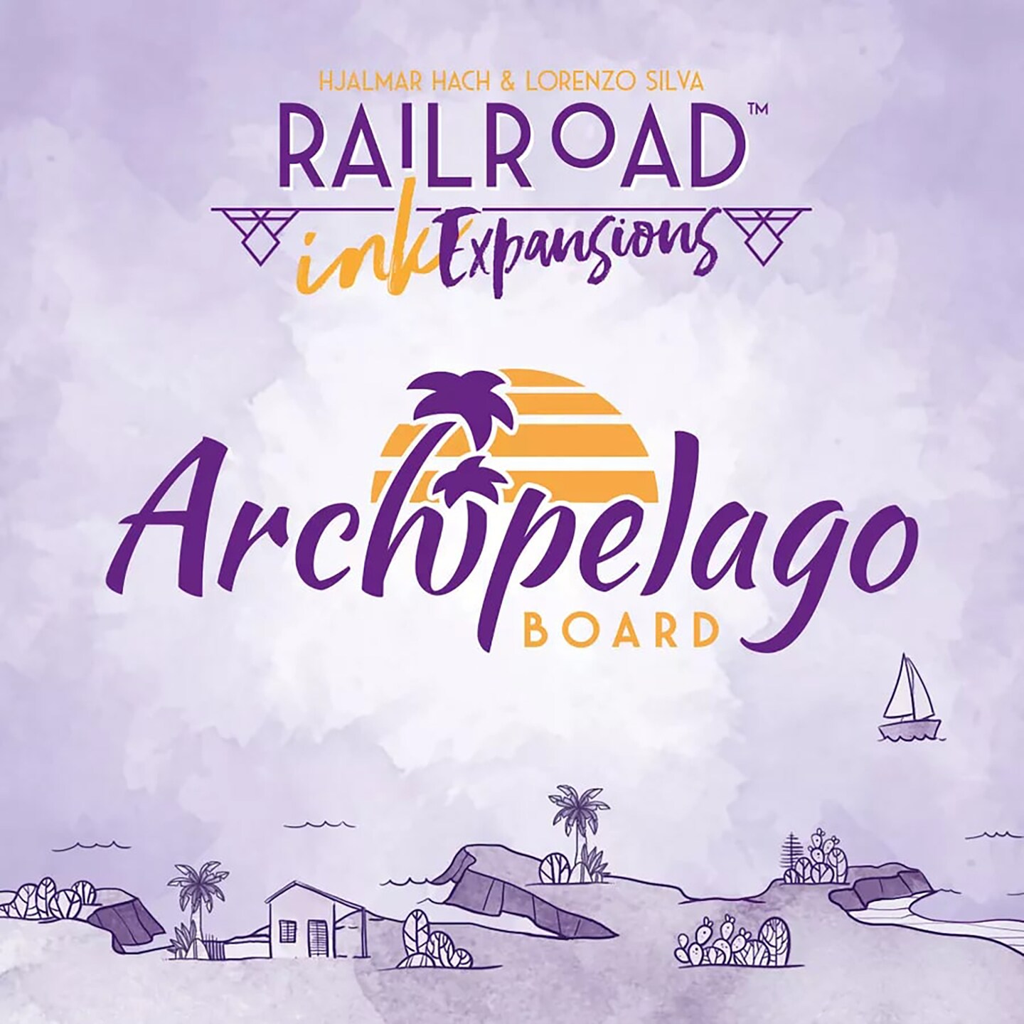 Railroad Ink Expansions: Archipelago Boards