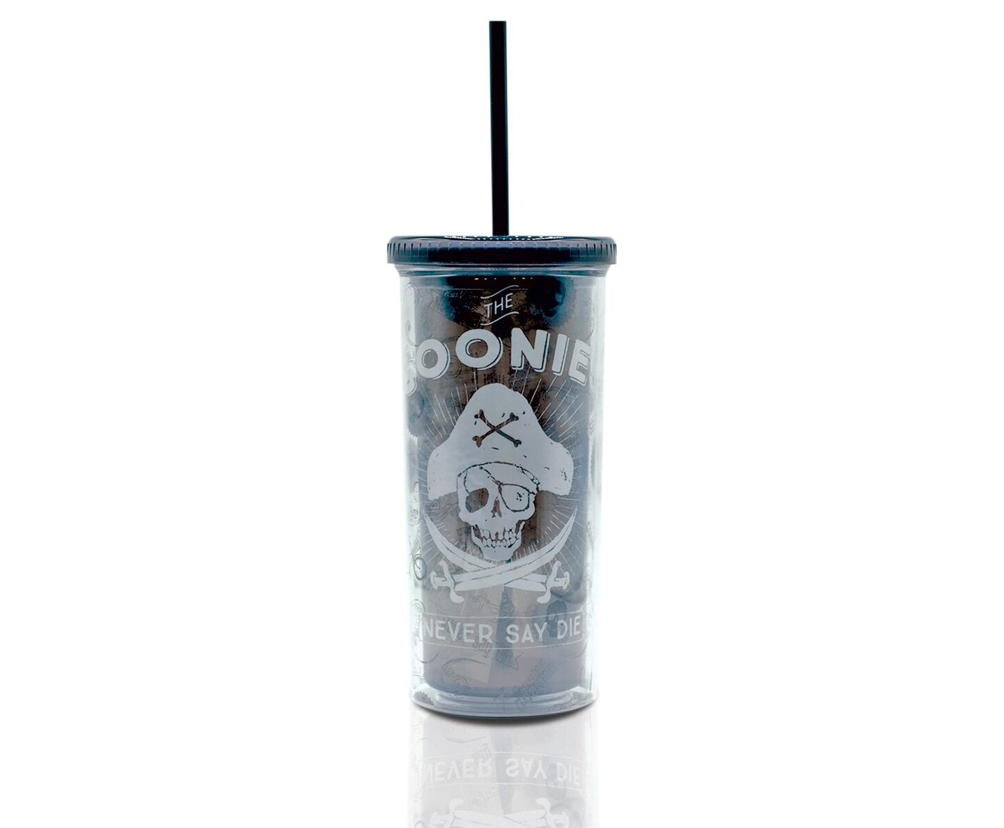The Goonies Acrylic Carnival Cup with Lid and Straw | Holds 20 Ounces