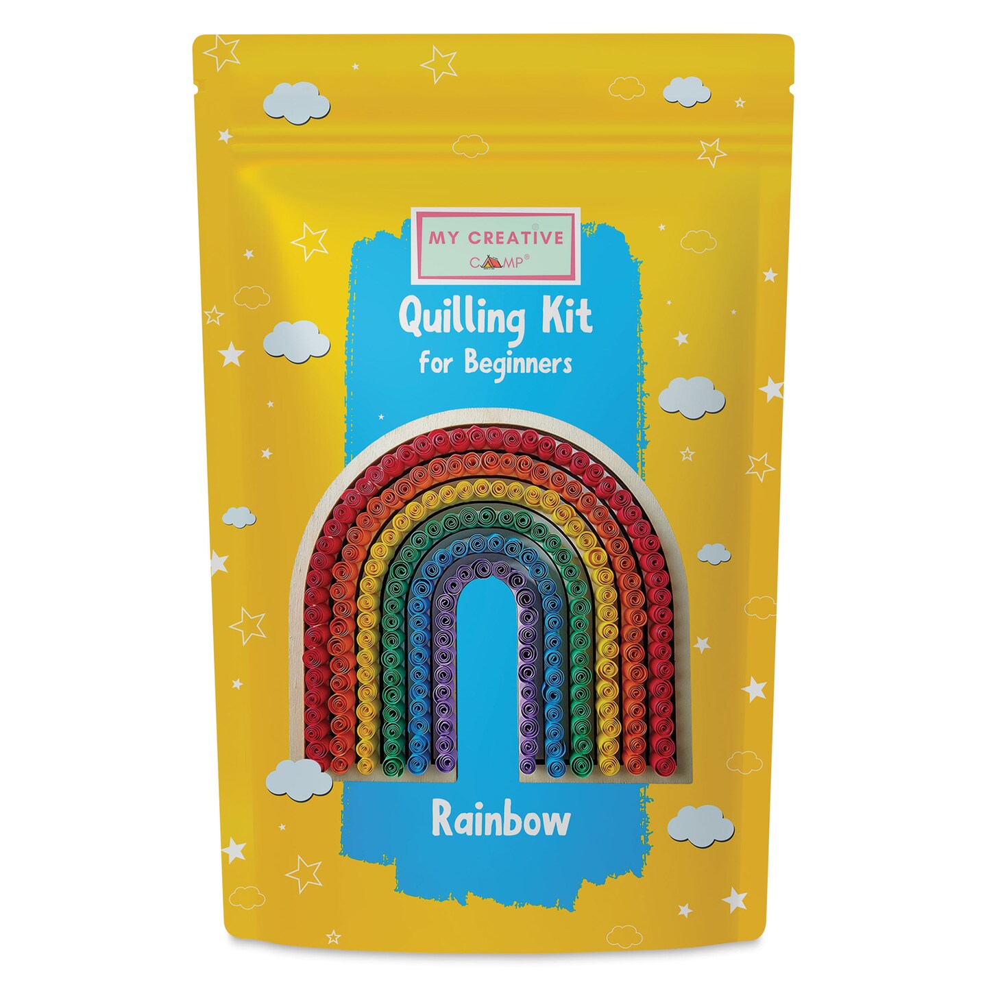My Creative Camp Beginner Quilling Craft Kit - Rainbow