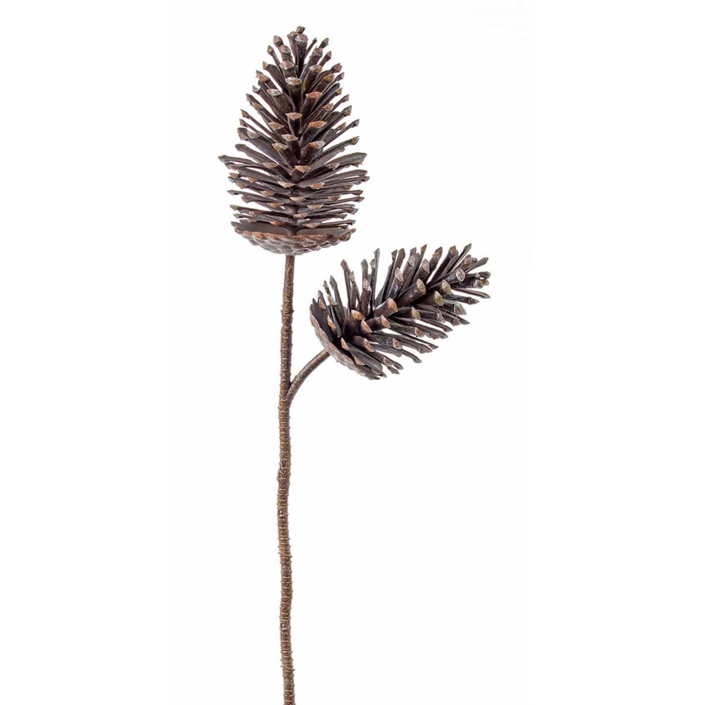 Melrose Set of 6 Pinecone Artificial Christmas Sprays 28&#x22;