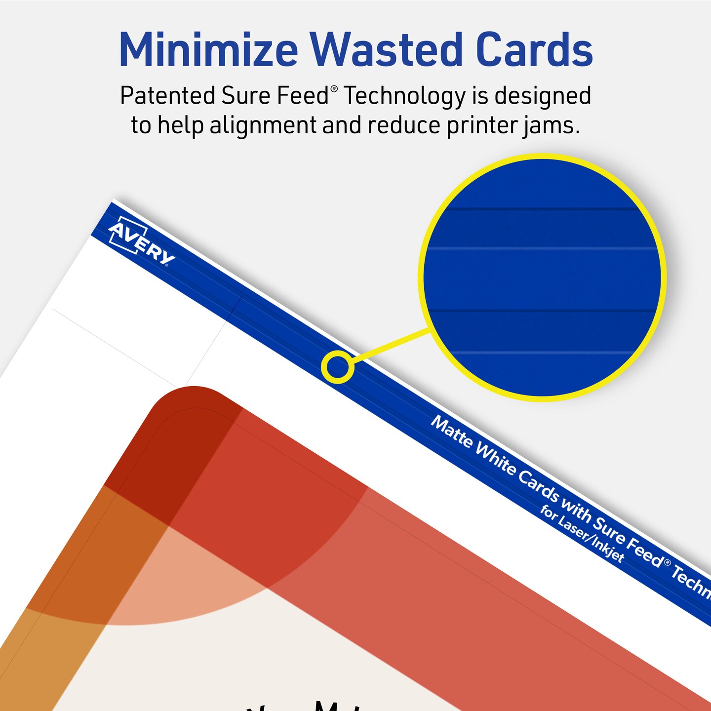 Avery Matte White Postcards, 6&#x22; x 9&#x22; Rectangle Rounded Corners