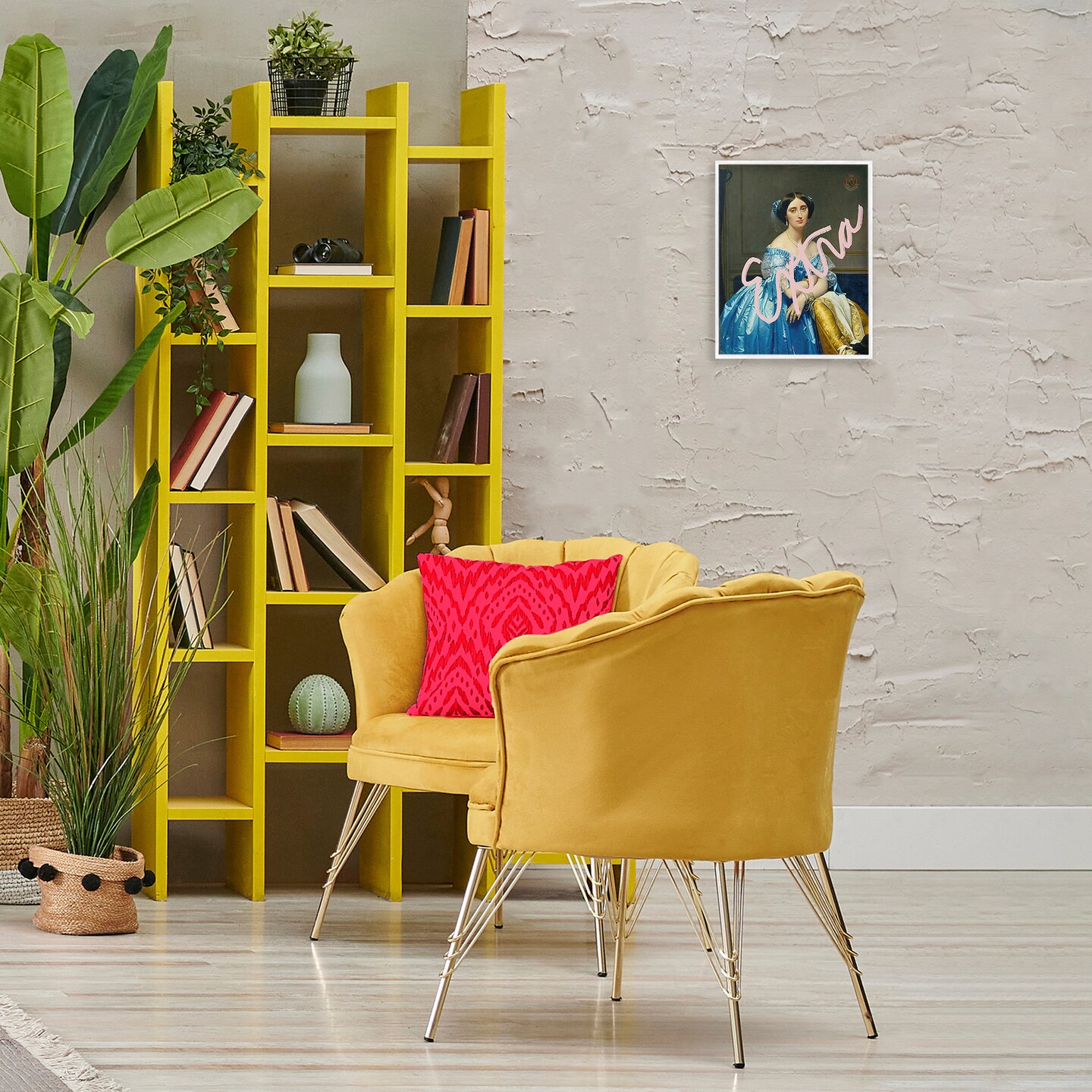 Stupell Industries Extra Classical Portrait Framed Giclee Wall Art Design by Ashley Singleton