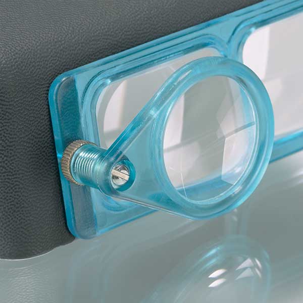 Donegan Optical. LP1 OptiLOUPE Magnifier for OptiVISOR, Adds 2.5X Magnification