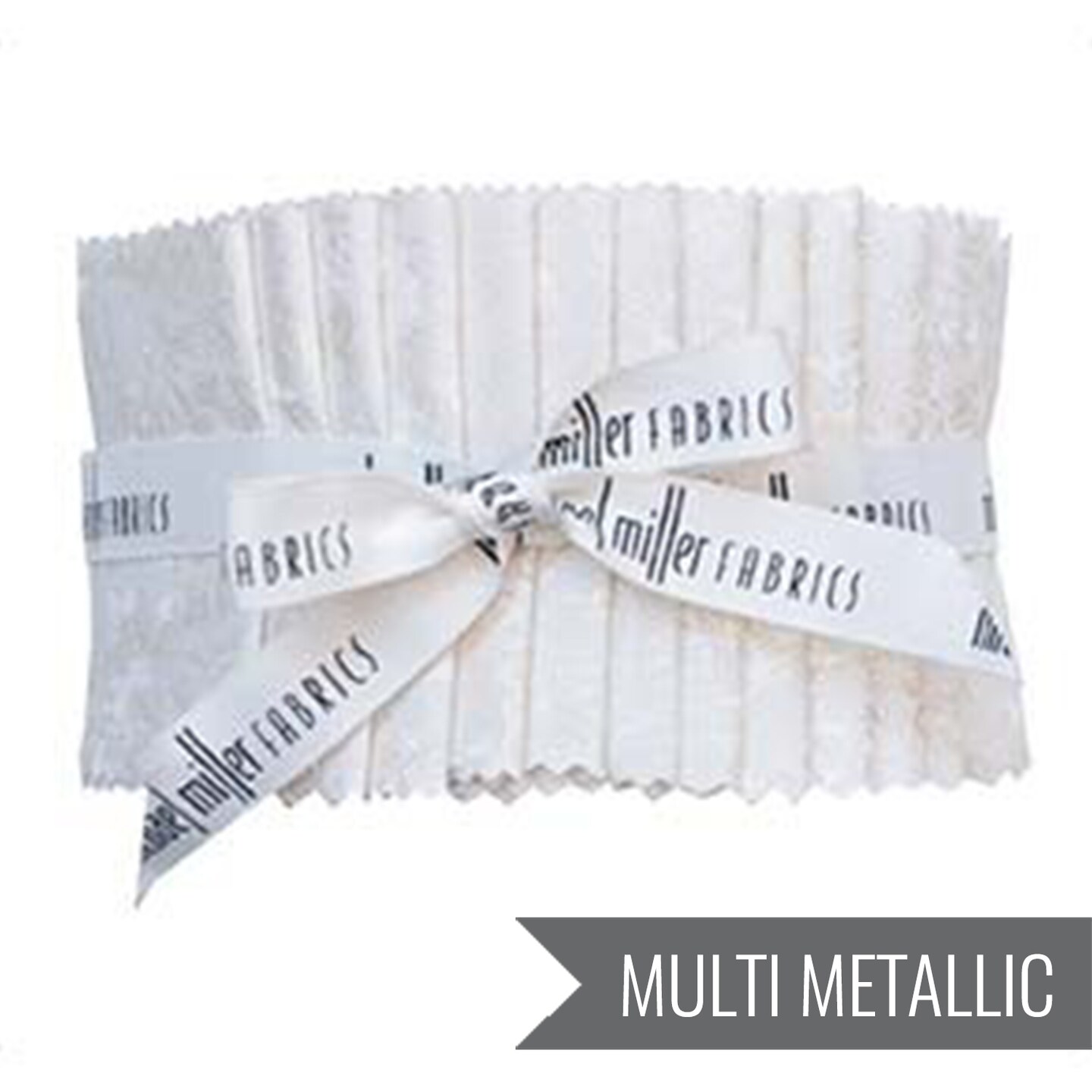 Fairy Frost 2.5" Strip Roll (Jelly Roll) in Snow by Michael Miller for Michael Miller (ROLL0214)