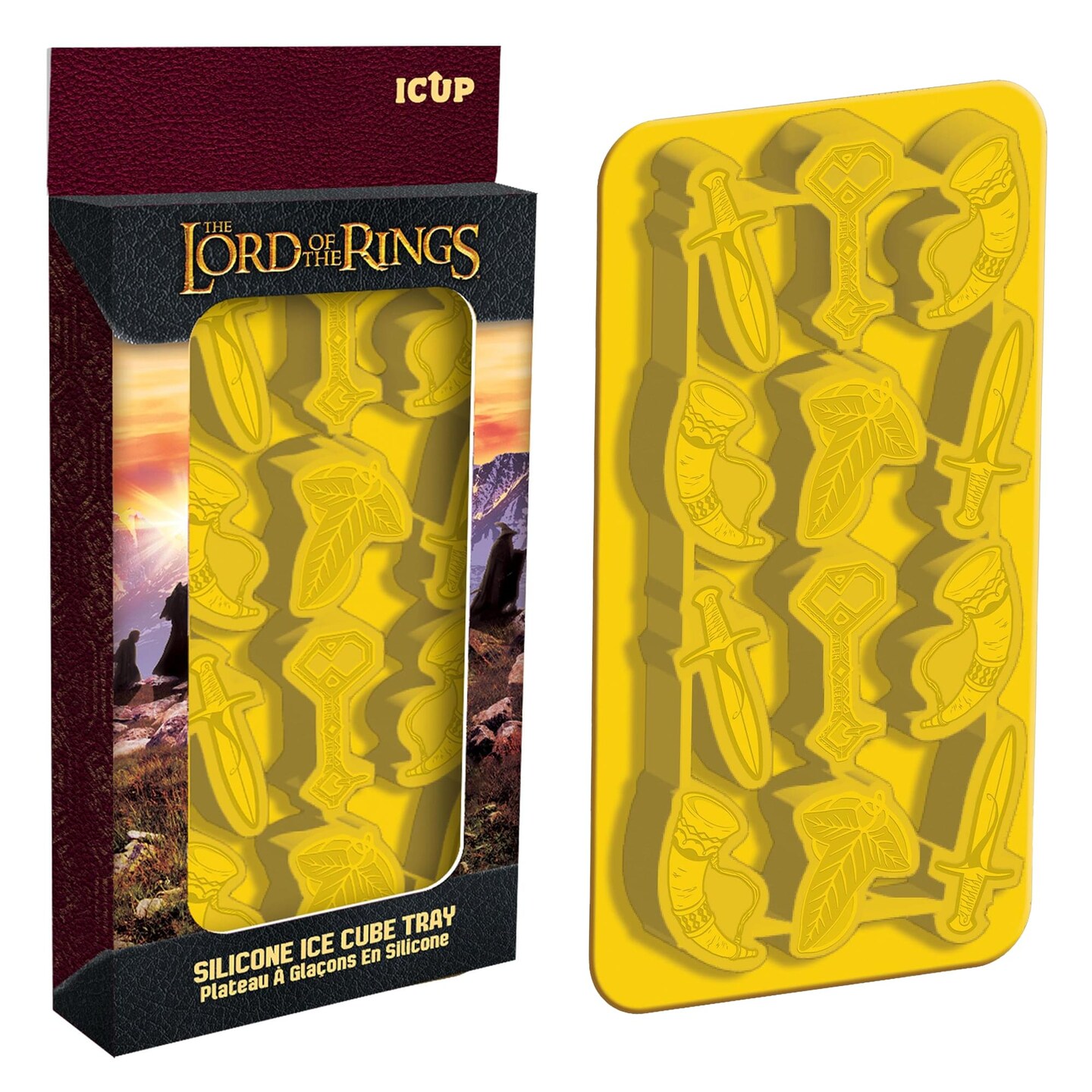 The Lord Of The Rings Molded Silicone Ice Cube Tray | Makes 12 Cubes