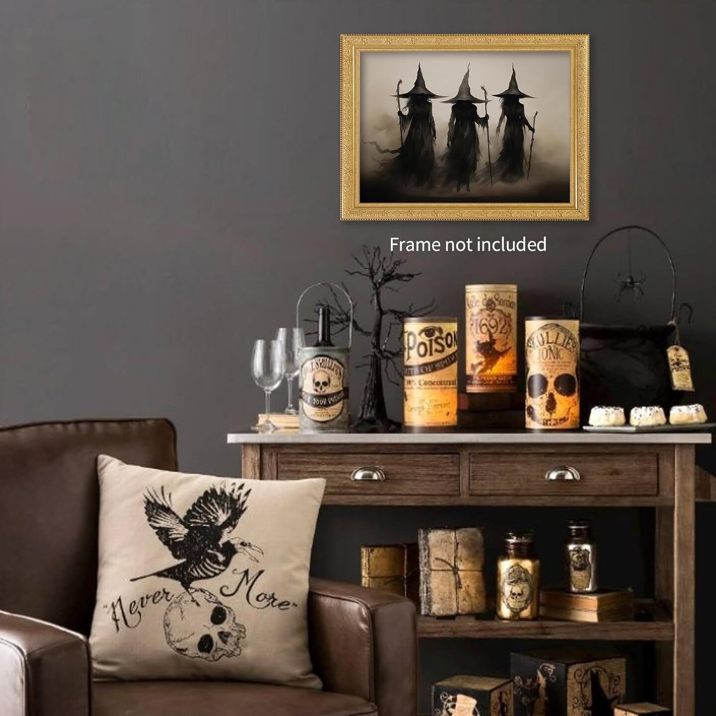 Creepy Witchy Wall Art